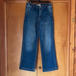 KanCan High-rise Dark Blue Fade Bootcut Jeans